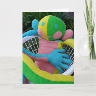 Cara Feliz Apenas Enche Cartão Personalizado