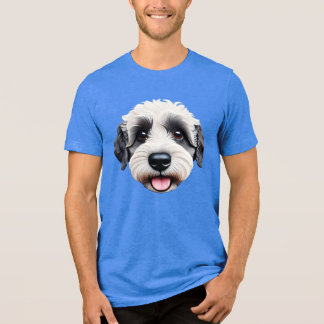 Cara feliz Sheepadoodle BW-2