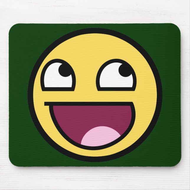 Cara impressionante Mousepad (Frente)