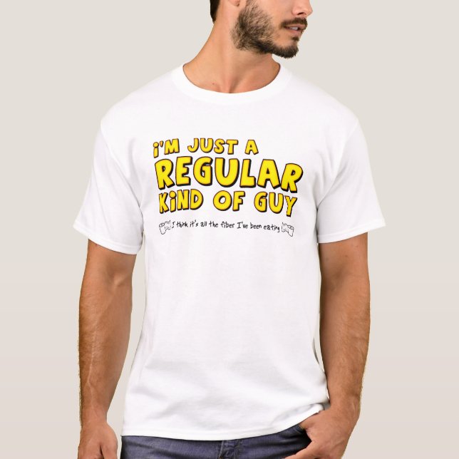 Cara Normal De Cara Camiseta Engraçada Humor (Frente)
