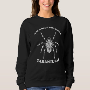 Cara Que Adora Tarantulas Camisa Homens Crianças T