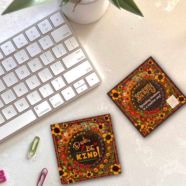 Cara, Seja gentil! Cartões de gentileza de inspiri (Criador carregado)