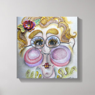 Cara Whimsical na Canvas