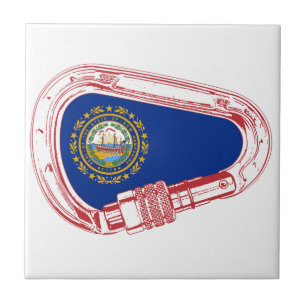 Carabineiro de subida da bandeira de New Hampshire