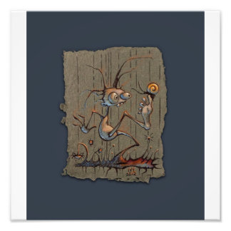 Caracol Balançado, Impressão de Foto