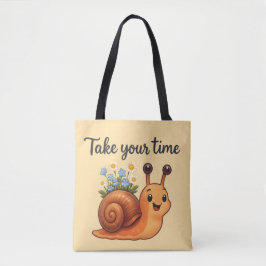Caracol com Bolsa de Flores