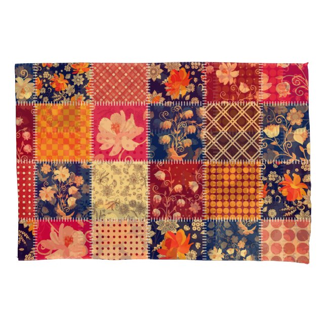 Caractere de patch: Combinação Floral e Geométrica (Frente)