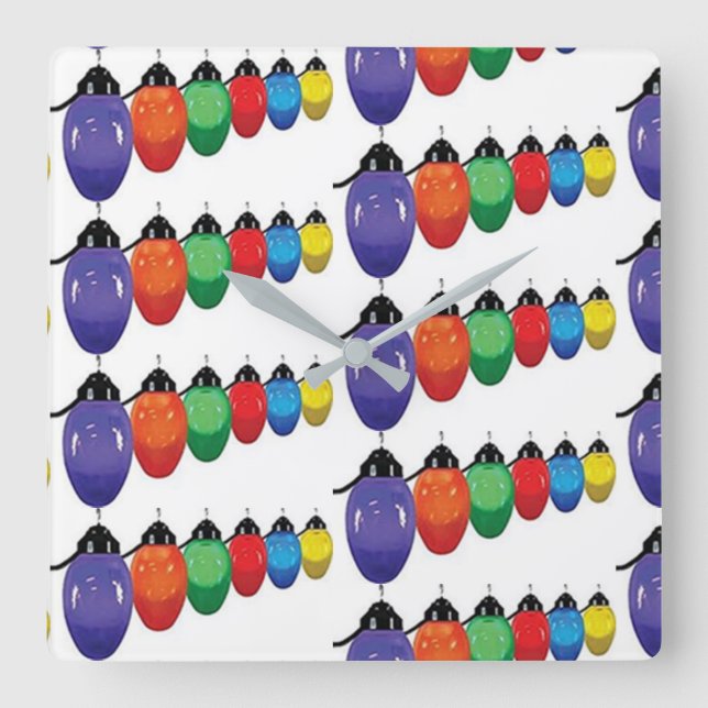 "CARACTERES DE FÉRIAS" RELÓGIO DE NATAL (Frente)