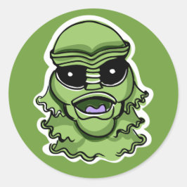 Caracteres de Halloween adesivos de cores personal