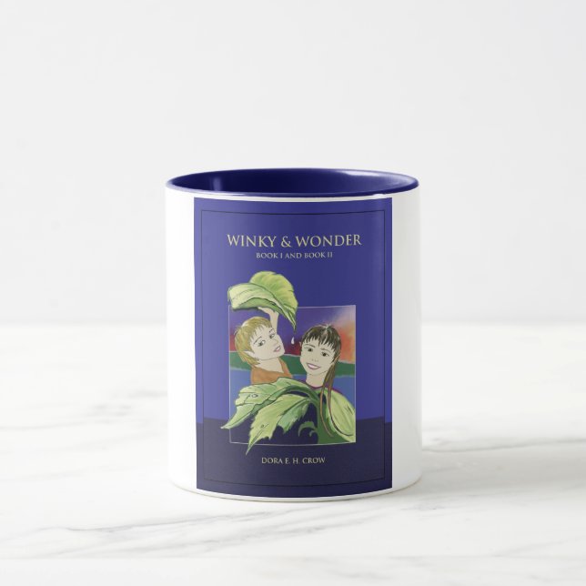 Caracteres Winky e Wonder em caneca ou xícara (Centro)