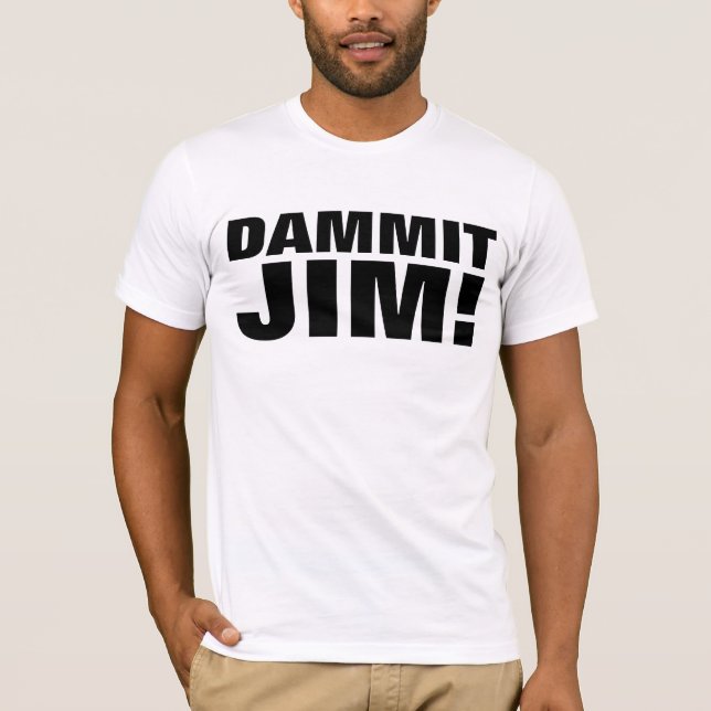 CARAMBA JIM! Camisetas Sci-Fi (Frente)
