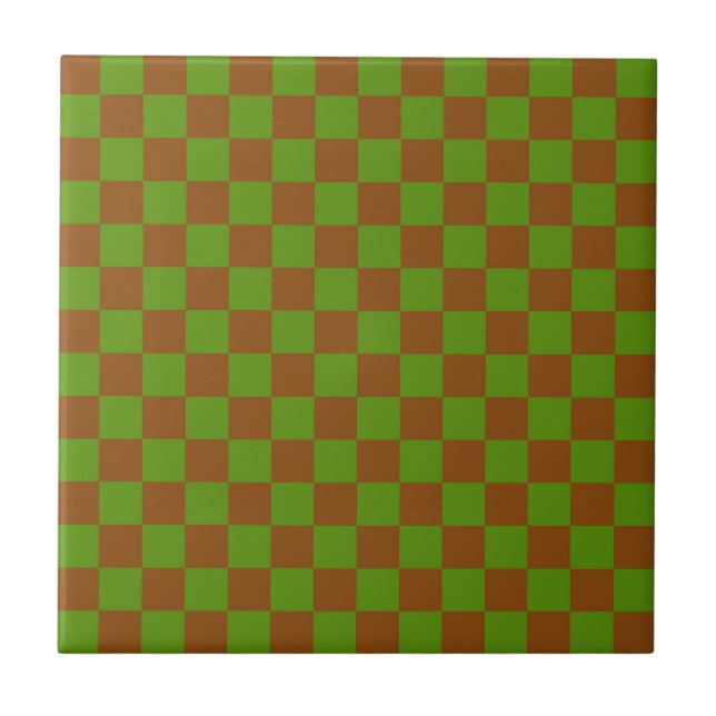 Caramel apple checkered board pattern (Frente)