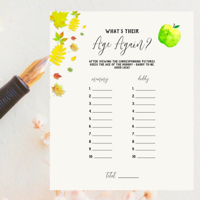 Caramel Apple (G) Baby Qual é a idade deles de nov (Criador carregado)