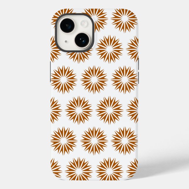 Caramel Modern Sunbursts (Verso)