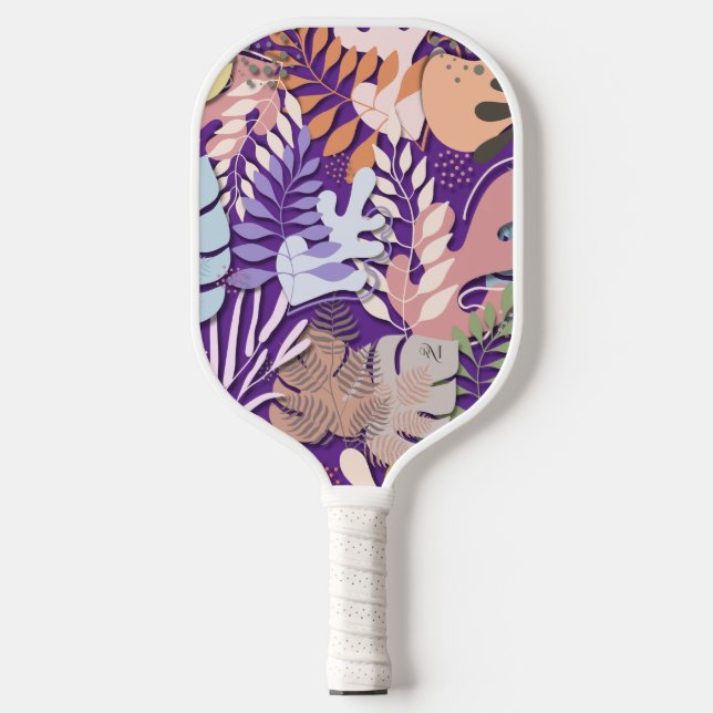 Caramelo-De-Pickleball : Folhas Orgânicas (roxo/ci (Front)