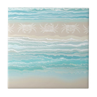 Caranguejo abstrato Beach Ocean Design 292