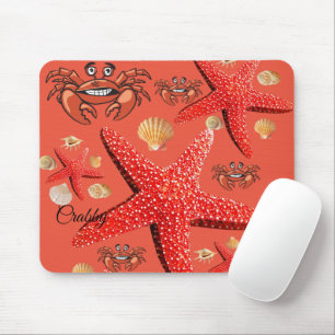 Caranguejo Caranguejo-Peixe-Mouse Pad! Mousepad