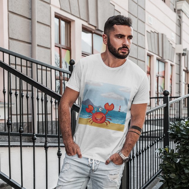 Caranguejo Na Camisa Do Mar (Criador carregado)