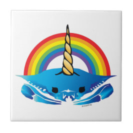 Caranguejo Unicórnio sob o arco-íris