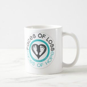 Caras da caneca de café da perda