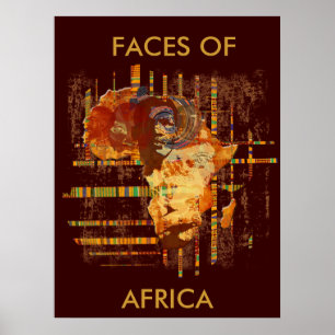 Caras de África - poster colossal da edição