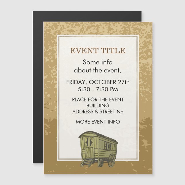 Caravana cigana (Frente/Verso)