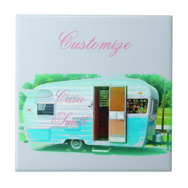 Caravana clássico Vintage (Frente)