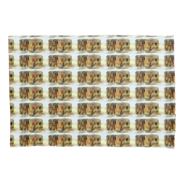 Caravana de madeira clássica de conserva (Frente)