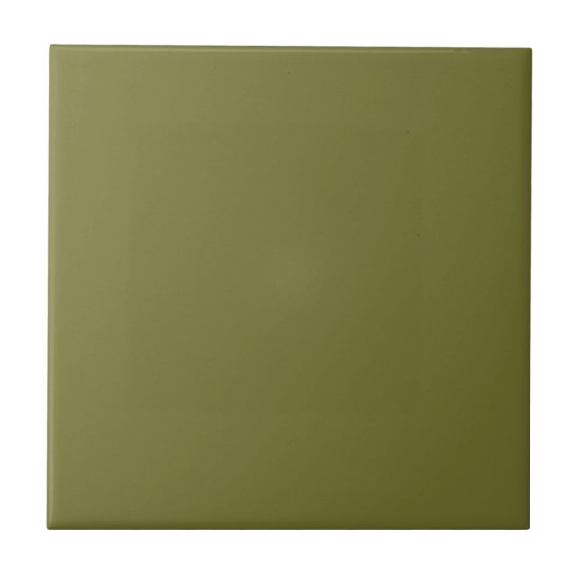 Cardamom Seed Green Solid Color Impressão, Terra (Frente)
