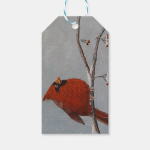 Cardeal do norte - Etiquetas para presentes