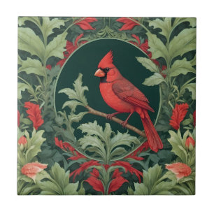 Cardeal Norte Elegante William Morris Inspirado