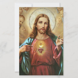 Cardíaco Sagrado Jesus Religioso Católico Tradicio