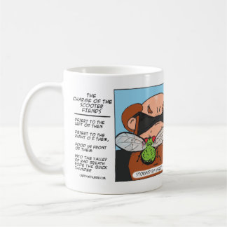 Carga da caneca dos diabos do patinete