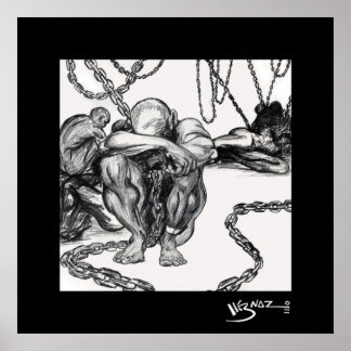 Carga - Impressão de Tela de Arte Negra