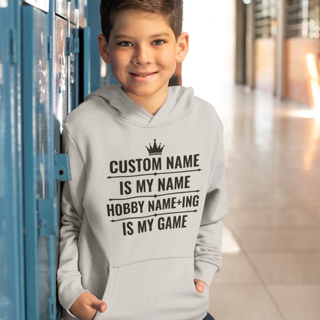 Cargo Engraçado Personalizado e Nome do Hobby (Criador carregado)