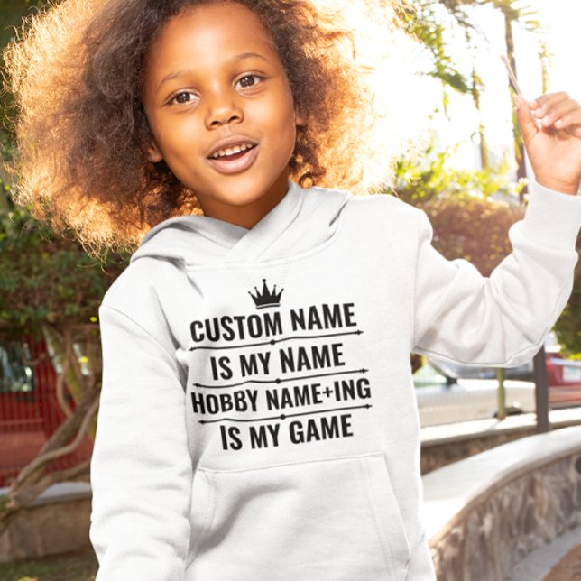 Cargo Engraçado Personalizado e Nome do Hobby (Criador carregado)