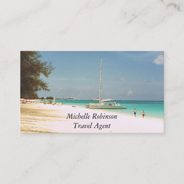 Caribe de Cartões de visitas (Frente)