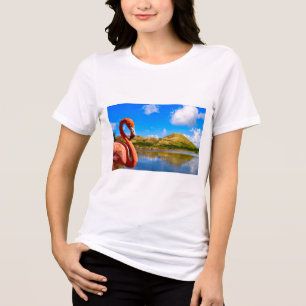Caribe flamingo em Ruas gatinhos T-Shirt