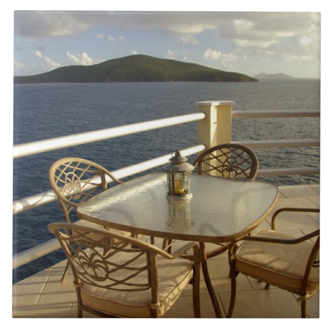 Caribe, Ilhas Virgens dos EUA, St. Thomas. Vista (Frente)
