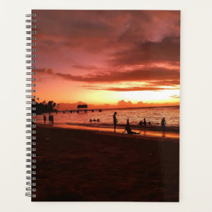 Caribe Planejador Semanal de Brilho Sunset