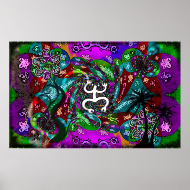 Caribe Taino Poster (Frente)