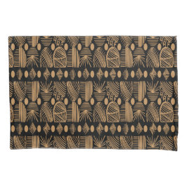 Caribe Tribal Mudcloth: Preto, Dourado