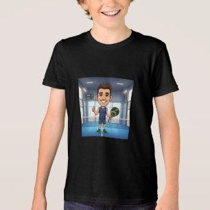 Caricatura de Cartum de Jogador de Remo Personaliz