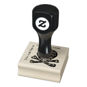 Carimbe o ato 2" x 2" carimbo de borracha