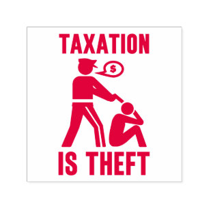 Carimbo Auto Entintado A tributação é auto do roubo que cobre selos