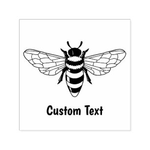 Carimbo Auto Entintado Abelha