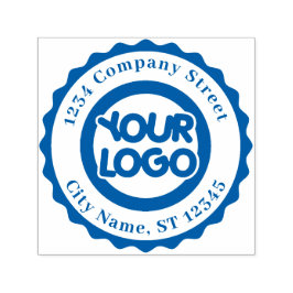 Carimbo Auto Entintado Adicione seu endereço de devolução da empresa de l