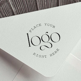 Carimbo Auto Entintado Adicione Seu Logotipo Promocional Comercial Branco