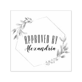 Carimbo Auto Entintado Adicione seu nome aprovado por