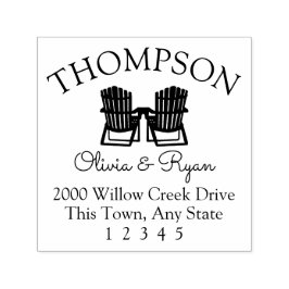 Carimbo Auto Entintado Adirondack Chairs